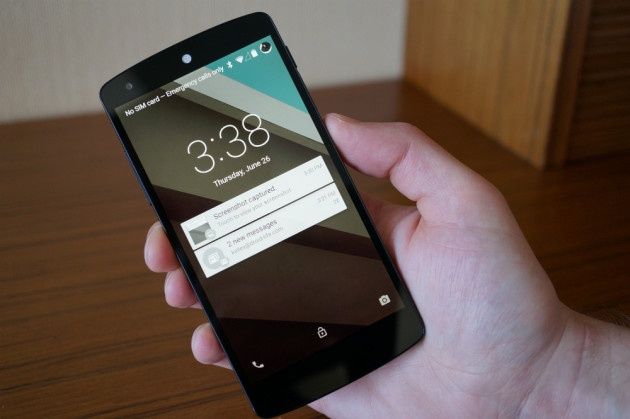 Android L system profile