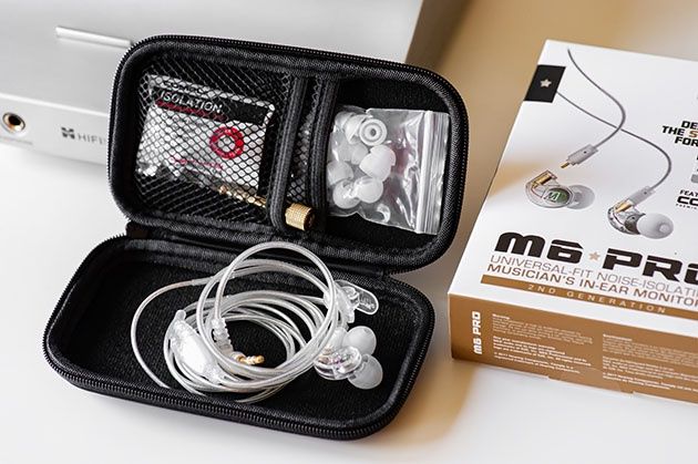 MEE Audio M6 Pro 2 gen - bogaty zestaw