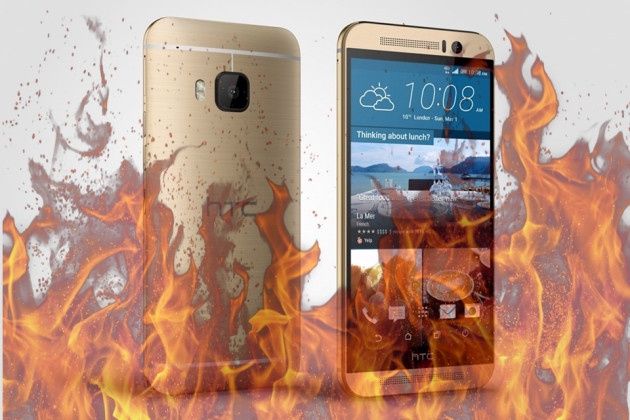 HTC One M9 przegrzewa się