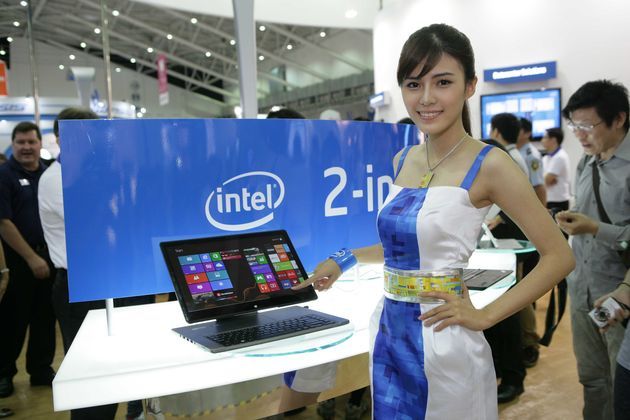 Intel Computex 2013 stoisko tablet Bay Trail-T procesor zdjęcie