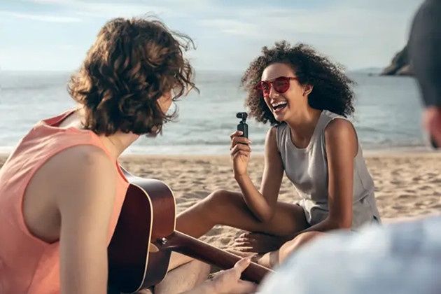 DJI Osmo Pocket plaża