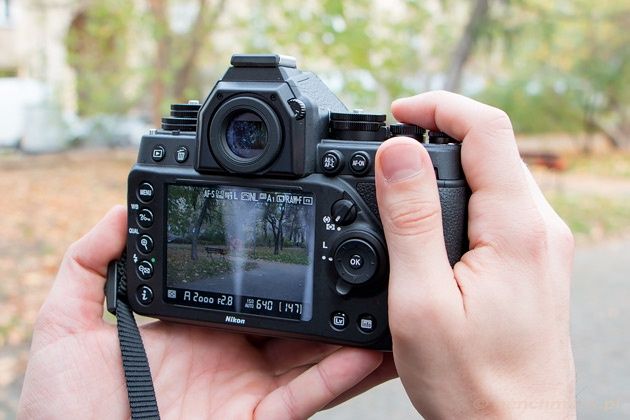 Nikon Df tryb Live View