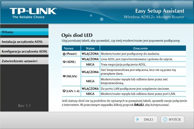 TP-Link TL-W8970N easy assistant