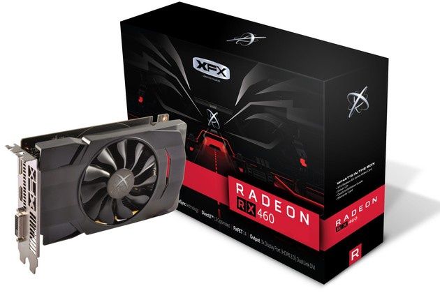 XFX Radeon RX 460 Single Fan 4G karta graficzna