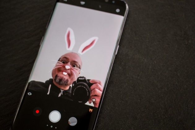 Galaxy S8 selfie