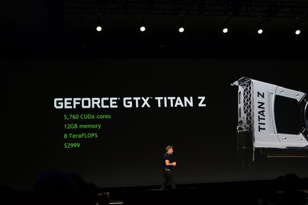 Nvidia GeForce GTX Titan Z karta graficzna prezentacja GTC 2014