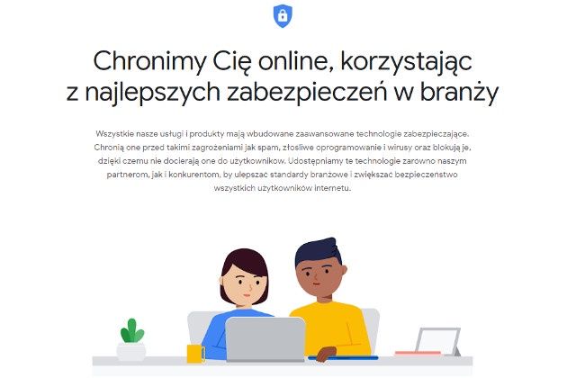 Centrum Bezpieczeństwa Google bezpieczeństwo