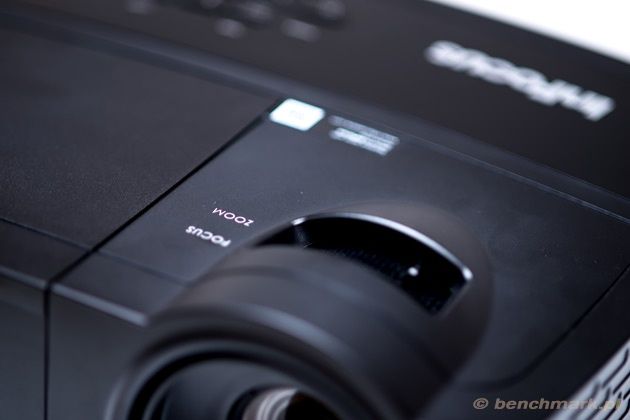 InFocus IN119HDx widok pierścień zoom