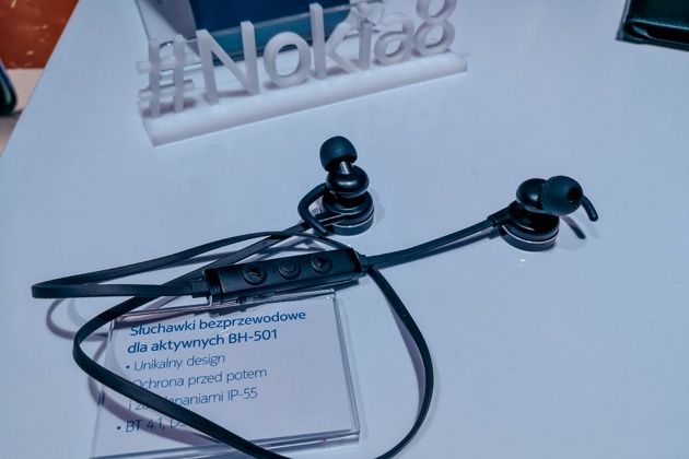 Nokia 8 słuchawki dla aktywnych
