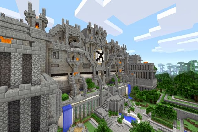 Minecraft zamek