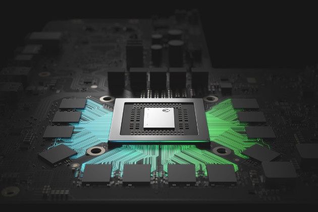 Xbox One X układ