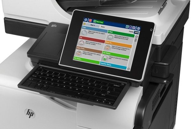 HP LaserJet Enterprise drukarka wygląd