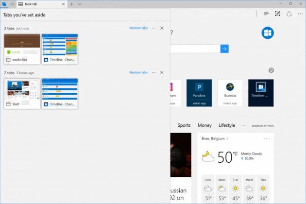 Windows 10 15002 Edge