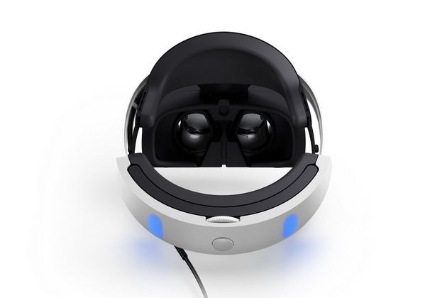 PlayStation VR - widok wnętrza gogli