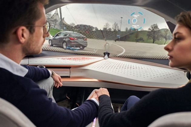 BMW auto środek