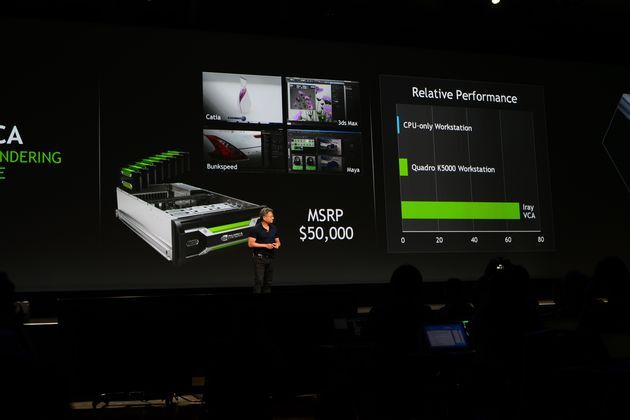 Nvidia Iray VCA moduł - prezentacja GTC 2014