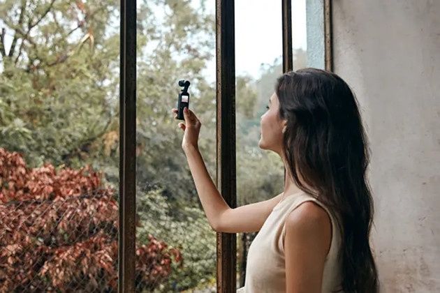 DJI Osmo Pocket okno