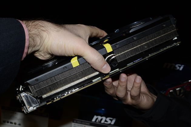 MSI Radeon R9 290X Lightning karta graficzna zdjęcie CES 2014