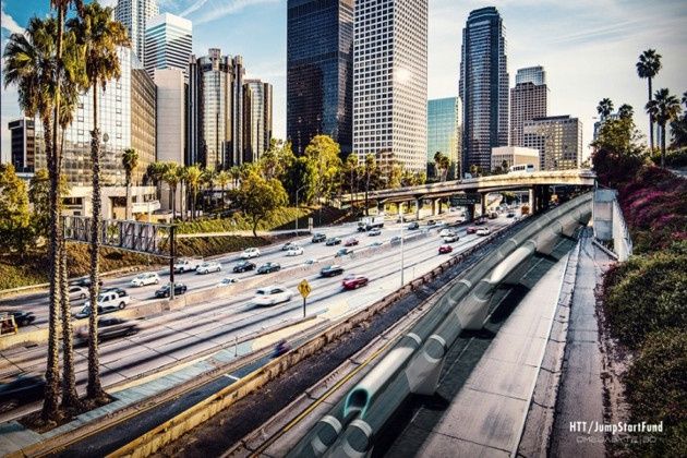Hyperloop HTT droga