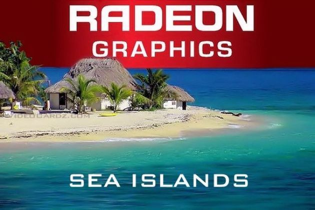 AMD Radeon HD 8000 Sea Islands karty graficzne nieoficjalne logo