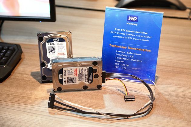 Western Digital dysk pod SATA Express