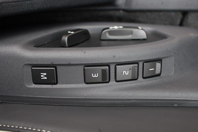 Volvo S60 - regulacja fotela