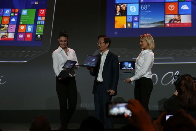 ASUS - konferencja Transformer Book Chi na targach CES 2015