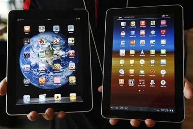 apple i samsung - urządzenia