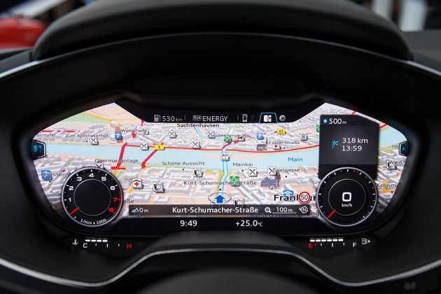 Audi Nvidia wskaźniki