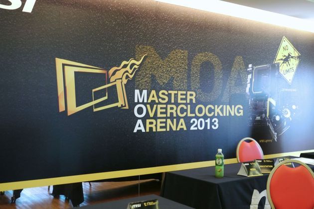 MSI MOA 2013 zawody podkręcanie