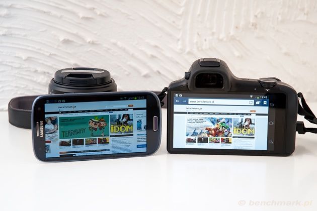 Samsung Galaxy S3 Galaxy NX ekrany