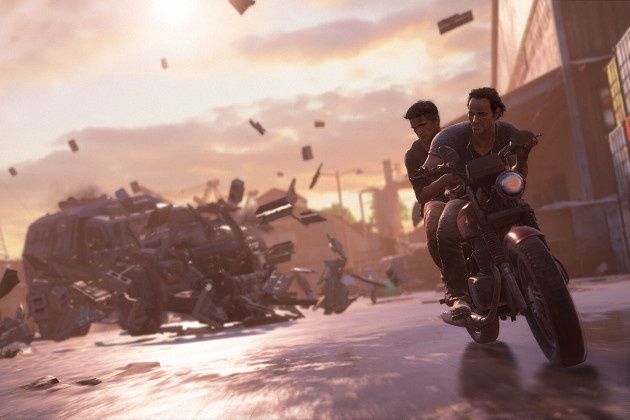 Uncharted 4 motocykl