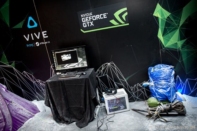 System VR NVIDIA i HTC Vive