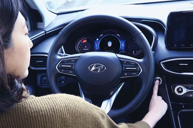 Hyundai Santa Fe czytnik