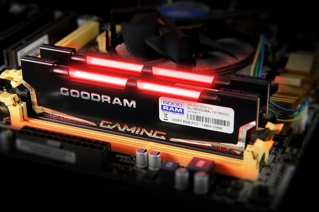 GOODRAM LEDLIGHT pamięć DDR3 RAM zdjęcie podświetlenie