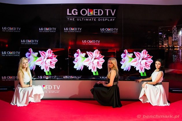 LG OLED telewizor zakrzywiony ekran