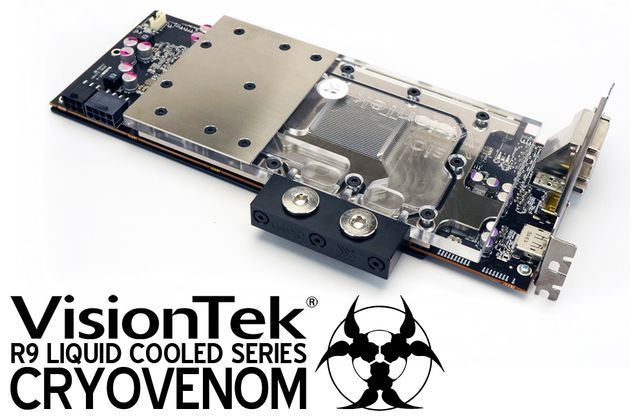 VisionTek Radeon R9 290 CryoVenom karta graficzna zdjęcie