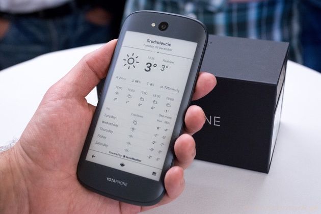 YotaPhone 2 wyświetlacz e-Ink