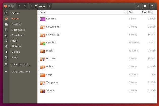 Ubuntu 18.04 home