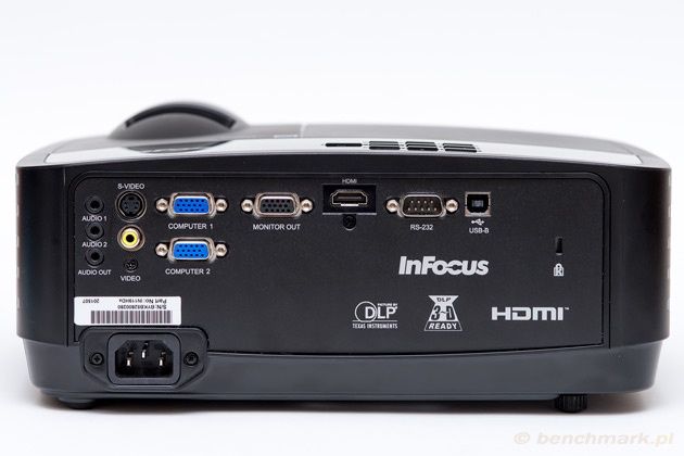 InFocus IN119HDx widok tył
