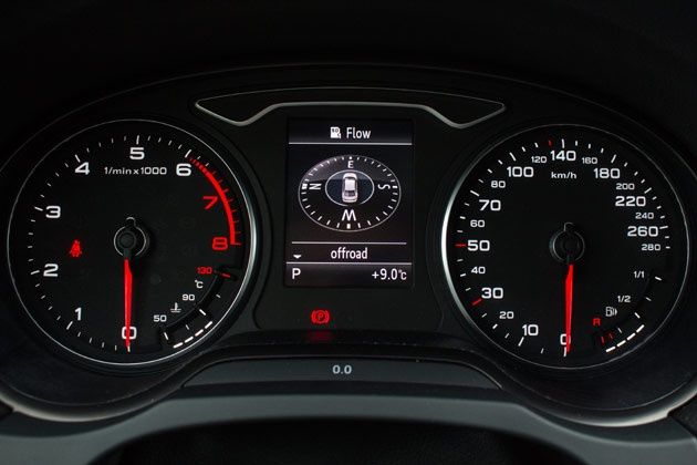 Audi A3 Limousine - zegary