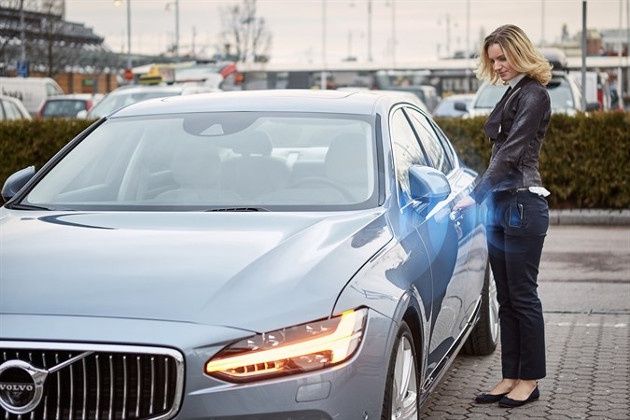 Volvo cyfrowy klucz