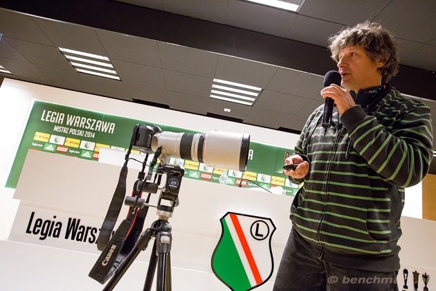 Kuba Atys i bohater dnia z obiektywem 300 mm