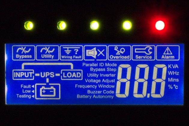 Legrand Daker DK Plus panel LCD