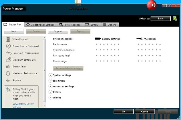 Lenovo Power Manager