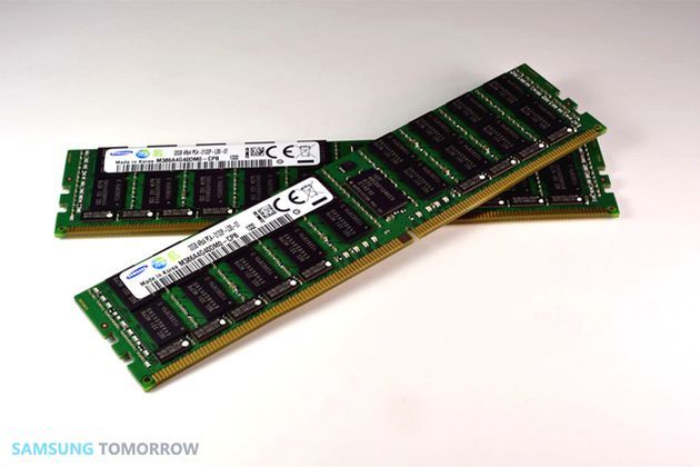 Samsung DDR4 RAM pamięć zdjęcie