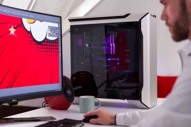 Cooler Master MasterCase SL600M - z podświetleniem w środku