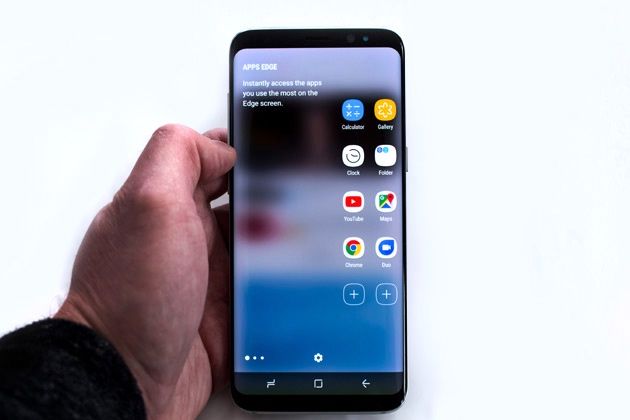 Galaxy S8 ekran edge