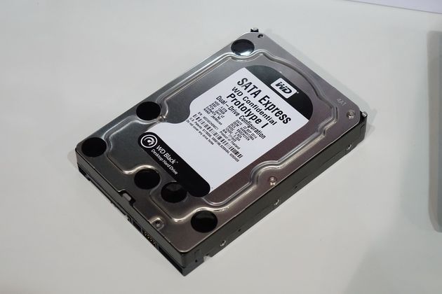WD SATA Express dysk SSHD - platforma testowa
