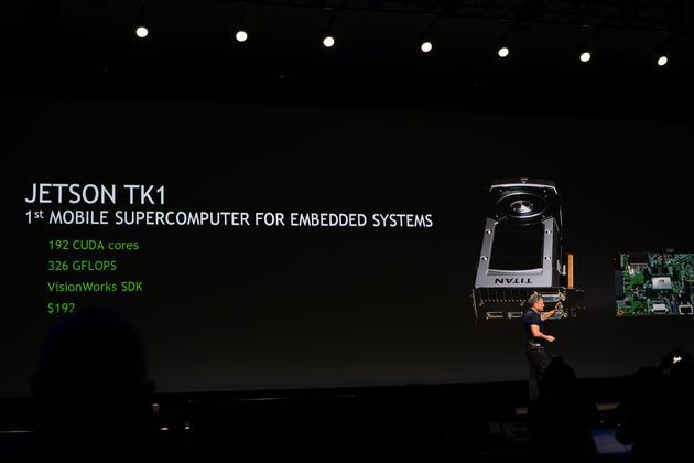Nvidia Jetson TK1 platforma prezentacja GTC 2014